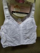 *7 Camille Non Wired Bras - White