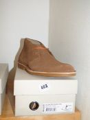 *Pair of Tan Suede Boots Size 11