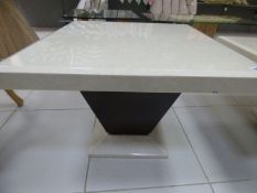 *Simulated Marble Square Occasional Table