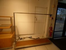 *Brushed Stainless Steel Garment Rail