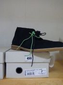 *Pair of Navy Blazer Size 11 Suede Shoes