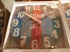 *Shabby Chic Style Small Wall Clock RRP £12.00