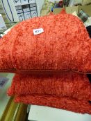 *4 Red Sequin Cushions