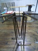 *Copperised Swastika Garment Rail