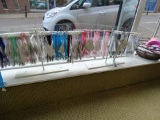 *2 Display Stands containing Emmis Clemmis Soother Lanyards and Basket containing Children's Cutlery