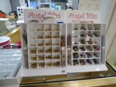 *3 Racks containing Angel Bliss Personalised Bracelets - Charms etc