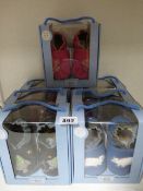 *7 Pairs of Robeez 0-6 Months Children's Shoes in Mixed Styles