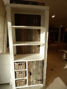 *Angels Open Fronted Cabinet with 3 Storage Baskets and Cupboard RRP £645.00