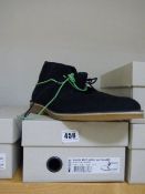 *Pair of Navy Blazer Size 8 Suede Shoes