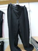 *5 Pairs of Fitted Black Trousers