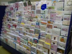 *Large Double Sided Greeting Card Rack containing assorted Cards