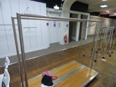 *Brushed Stainless Steel 6ft Garment Rail