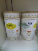 *2 Storage Jars