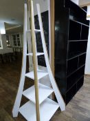 *Eiffel Tower Style Display Stand with Gold Trim