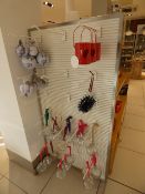 *Display Stand containing Christmas Baubles - Candle Holders etc
