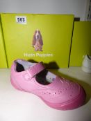 *Pair of Hush Puppies Size 6 - Pink Girls Shoes