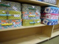 *9 Sets of 3 Graduated Vanity Cases