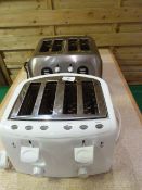 *2 Four Slice Toasters