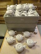 *Large Quantity of Olympia Porcelain Individual Tea Pots