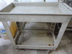 *Rubber Made Catering Trolley