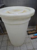 *Large Polythene Bucket with Lid