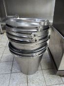 *7 Stainless Steel Buckets