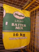 *16KG of Light Batter Mix
