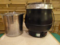 *Soup Cauldron Complete with Spare Insert and Cover