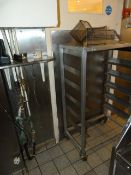 Mobile Tray Storage Unit and Frying Baskets