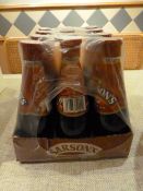 *12 Jars of Sarsons Vinegar