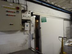 *Walk in Freezer 24ft x 15ft Complete with Sliding Door, Temperature Control and Refrigeration Units