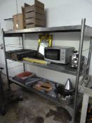 *3 Tier Stainless Steel Shelf Unit
