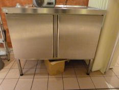 *Stainless Steel Storage Cupboard