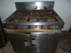 *Falcon 6 Burner Gas Cooker AF