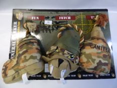 *GENERAL BARKER DOGTOY 3PK