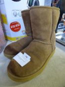 *KS SHORT SHEARLING BOOT