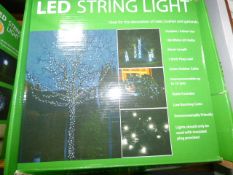 *LED STRING LIGHT WHITE