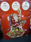 *SANTA ON ROCKING HORSE