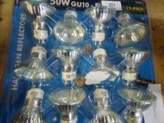 *FEIT 50W GU10 BULB 12PK