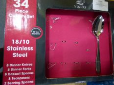 *VINERS CUTLERY 34PC FY15