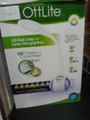 *OTTLITE LED DESK LAMP