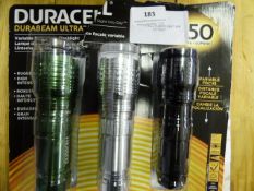 *DURACELL FLASH LIGHT 3PK