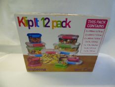 *KLIP IT FOOD STORAGE 12PC