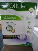 *OTTLITE LED DESK LAMP