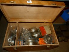 *Wood Box Containing Bearings