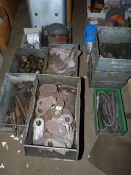 *13 Boxes of Mixed Pieces of Fabricated Steel etc