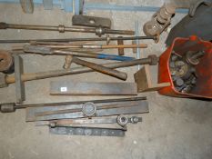 *Assorted Tool Holders Pullers, Drawers Etc