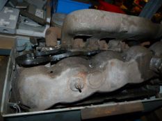 *Assorted Engine Components, Metal Stand and 2 Sets of Storage Units