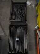 *2 Boxes of Threaded Bar