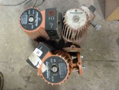 *3 Grundfos Circulation Pumps Model UPC40-60 Model A